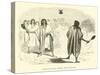 Game of Ball Among the Indians-Édouard Riou-Stretched Canvas