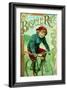 Game of Bicycle Race-null-Framed Art Print