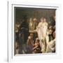 Game of Billiards, 1807-Louis Leopold Boilly-Framed Giclee Print