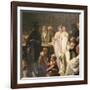 Game of Billiards, 1807-Louis Leopold Boilly-Framed Giclee Print