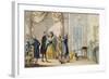 Game of Blind Man's Bluff, by a Bicci, Colour, Italy, 18th Century-null-Framed Giclee Print