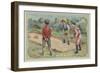 Game of Bocce-null-Framed Giclee Print