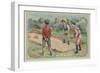 Game of Bocce-null-Framed Premium Giclee Print