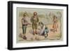 Game of Boules or Petanque-null-Framed Giclee Print