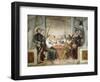 Game of Cards-Giovanni Antonio Fasolo-Framed Giclee Print