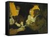 Game of Cards-Edouard Vuillard-Framed Stretched Canvas