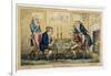 Game of Chess, Published by H. Humphrey, London-George Cruikshank-Framed Giclee Print