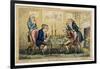 Game of Chess, Published by H. Humphrey, London-George Cruikshank-Framed Giclee Print