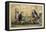 Game of Chess, Published by H. Humphrey, London-George Cruikshank-Framed Stretched Canvas