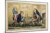 Game of Chess, Published by H. Humphrey, London-George Cruikshank-Mounted Giclee Print
