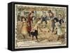 Game of Croquet-null-Framed Stretched Canvas