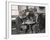 Game of Dominoes in an English Country Pub-null-Framed Photographic Print