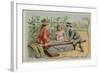 Game of Dominoes-null-Framed Giclee Print