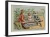 Game of Dominoes-null-Framed Giclee Print