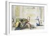 Game of Hide and Seek, by a Bicci, Colour, Italy, 18th Century-null-Framed Giclee Print