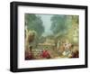 Game of Hot Cockles-Jean-Honoré Fragonard-Framed Giclee Print