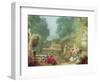 Game of Hot Cockles-Jean-Honoré Fragonard-Framed Giclee Print