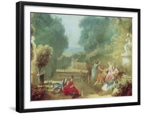 Game of Hot Cockles-Jean-Honoré Fragonard-Framed Giclee Print