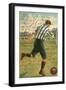 Game of Love, Soccer Player-null-Framed Art Print