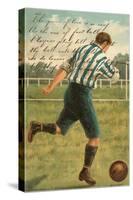 Game of Love, Soccer Player-null-Stretched Canvas