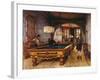 Game of Pool, 1873-Filippo Comerio-Framed Giclee Print