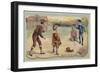 Game of Quoits-null-Framed Giclee Print