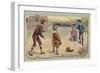 Game of Quoits-null-Framed Giclee Print