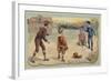 Game of Quoits-null-Framed Giclee Print