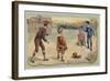 Game of Quoits-null-Framed Giclee Print