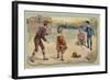 Game of Quoits-null-Framed Giclee Print