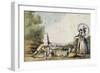 Game of Saccomazzone, 1790, by Carlo Lasinio (1759-1838), Colour, Italy, 18th Century-null-Framed Premium Giclee Print