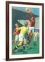 Game of Soccer-null-Framed Art Print