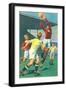 Game of Soccer-null-Framed Art Print