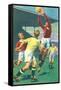 Game of Soccer-null-Framed Stretched Canvas