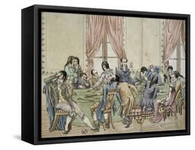 Game of the Thirty-One, Ca 1805, France, 19th Century-null-Framed Stretched Canvas