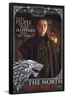 Game Of Thrones - Arya-The North Remembers-null-Framed Poster