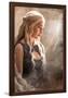 Game Of Thrones- Daenerys Quiet In The Storm-null-Framed Poster