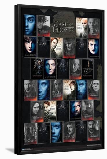 Game of Thrones - Grid-Trends International-Framed Poster