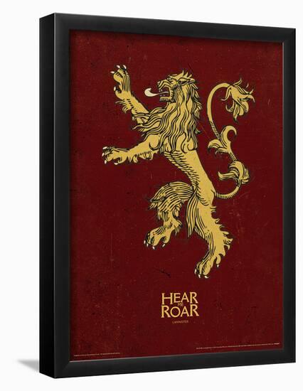 Game of Thrones - Lannister-null-Framed Standard Poster