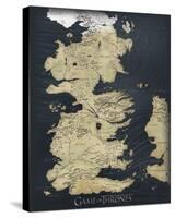 Game of Thrones Map-null-Stretched Canvas