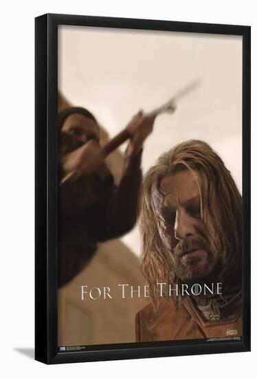 Game of Thrones - Ned Stark-Trends International-Framed Poster