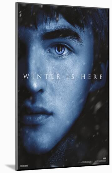 Game Of Thrones - S7-Bran-null-Mounted Poster