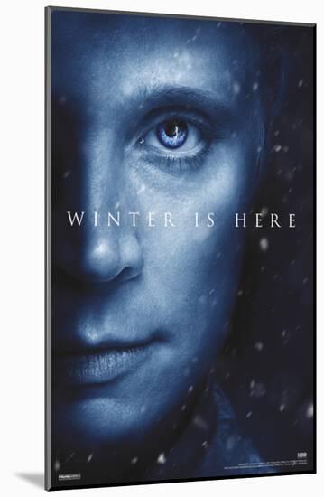 Game Of Thrones - S7-Brienne-null-Mounted Poster