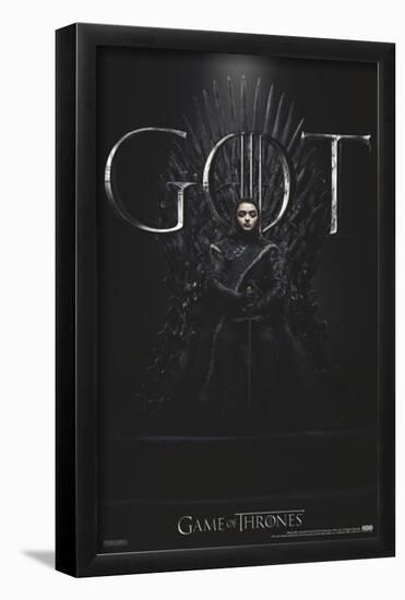 Game of Thrones - S8 - Arya-null-Framed Poster
