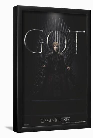 Game of Thrones - S8- Cersei-null-Framed Poster