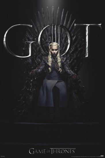 Game of Thrones - S8 - Daenerys-null-Lamina Framed Poster