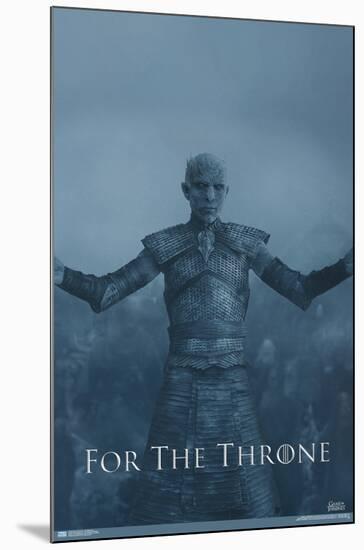 Game of Thrones - The Night King-Trends International-Mounted Poster