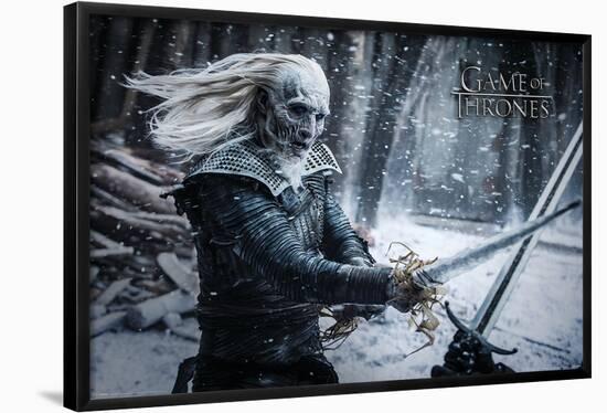 Game Of Thrones- White Walker-null-Framed Poster