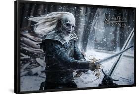 Game Of Thrones- White Walker-null-Framed Poster