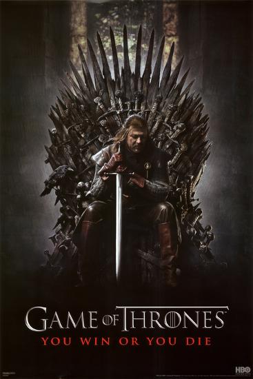 Game of Thrones - You Win or You Die-null-Lamina Framed Poster